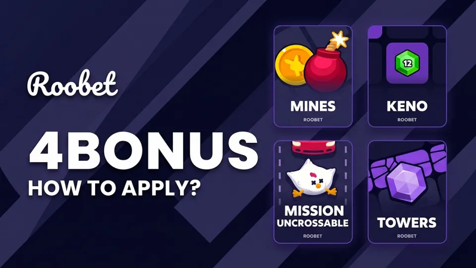 Roobet Promo Code 4BONUS — New to Roobet? Promo Code Entry & Account Setup